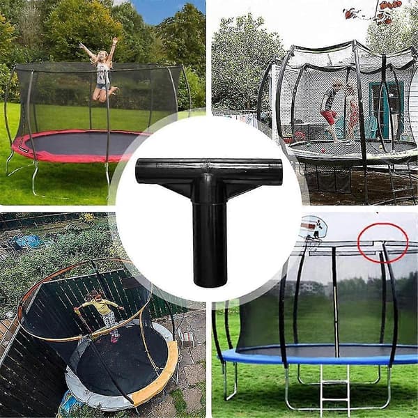 Trampolin T-samlingsdele, Trampolinrørsdæksler, Trampolin med stanghætter udvidelsesfittings