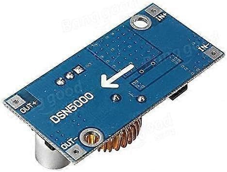 3 stk. DC-DC 5A 5-32V til 0,8-24V Step-Down Regulator Modul 12V/24V/32V til