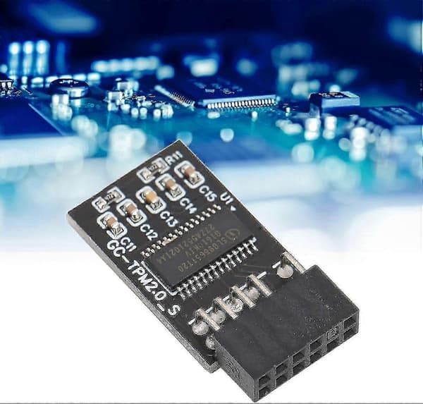 12Pin TPM 2.0 Krypteringsmodul Kompatibel med LPC SPI Bundkort