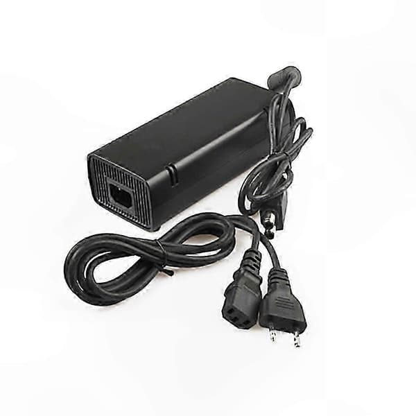 Universal AC-adapter med opladerkabel til spillekonsol, 100-240V-kompatibel strømforsyning