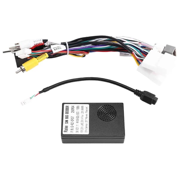 Raise Canbus Box Decoder til Nissan X-Trail /Qashqai J10/J11/Juke/NP300 Android 16 PIN ledningsnet stik strømkabel