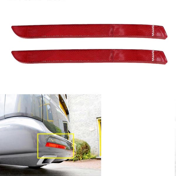 [13]Rear Bumper Reflector Brake Light Tail Light Reflector Light Brake Light for Transporter T5 2012-2016