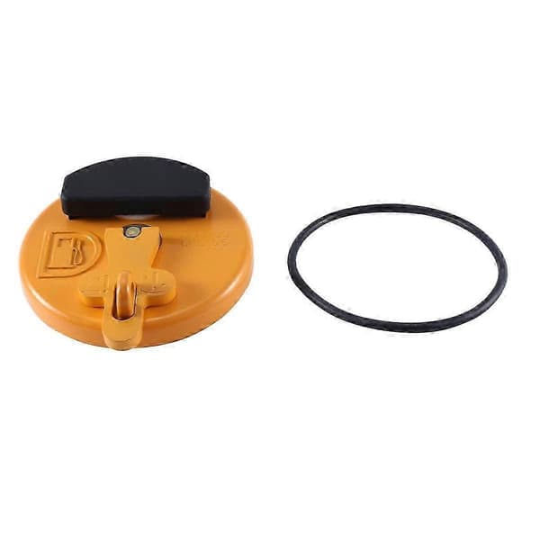 Låsande bränsletanklock 7X7700 för CAT grävmaskin D6R D5C 311D 312D 320C 320D 321D 323D Yellow