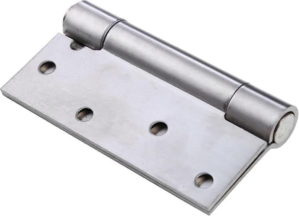 2025 New 4-inch Comfortable Self-Closing Single Spring Stainless Steel Hinges (1 Pair)