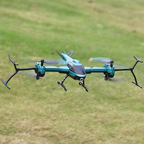 Hobby RC Multirotor lett å fly med mobil- og fjernkontroll for gutter til nyttår Red 4K