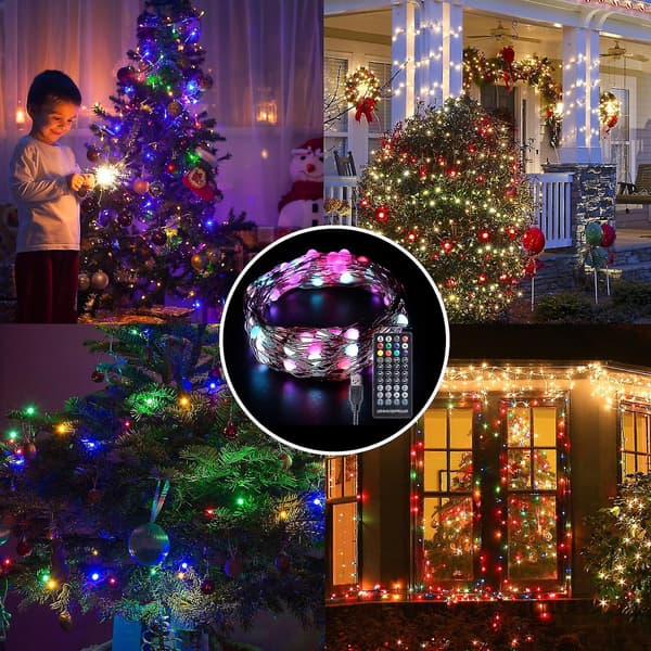 LED-lysstreng til julestemning - Dekorer et unikt juletræ