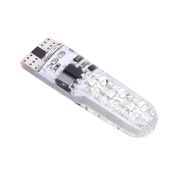 [13]4 pcs T10 SMD 5050 RGB Colorful Car Lights LED Bulbs with Remote Control E2U006_Quality Gift