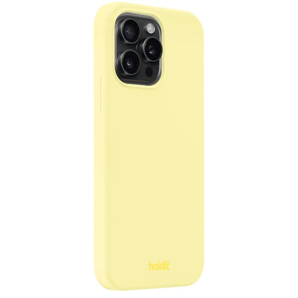 holdit iPhone 15 Pro Max Silikonikuori Lemonade 50