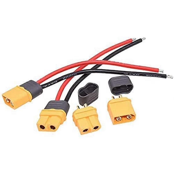 10 par XT60 stikforbindelse han-hun sæt XT60 han-hun stik, XT60H hus