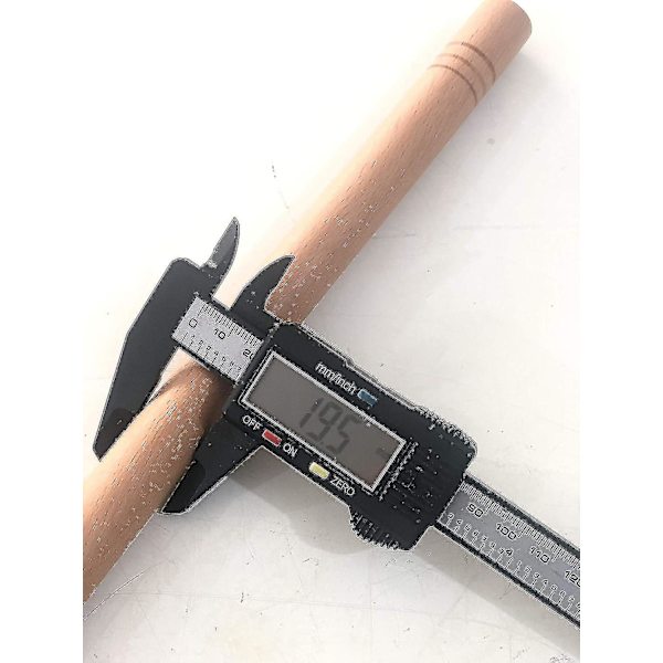[13R]Gitabi Thin Rolling Pin Oklava-long 80 cm (31 inches)