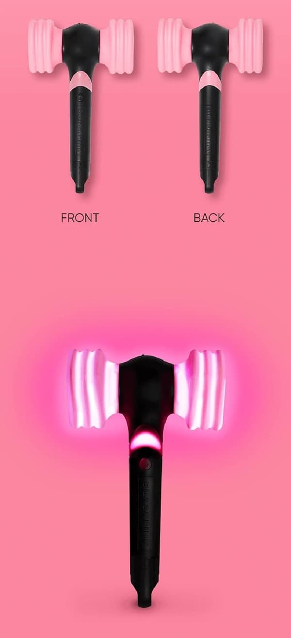 BLACKPINK Offisiell Lyspinne VER.2 (+IDOLPARK Spesialutgave BLACKPINK- Perfekt