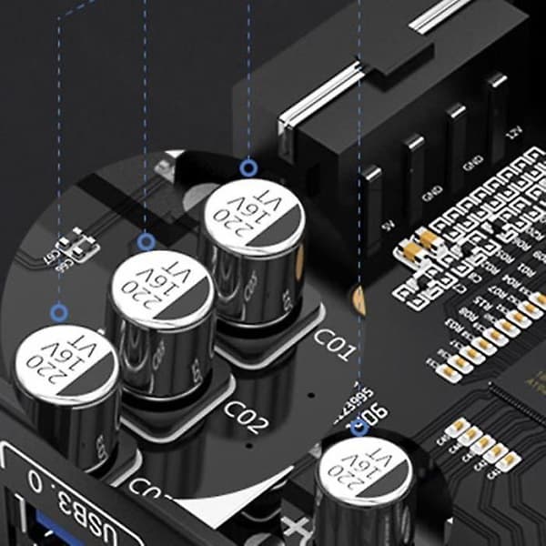 ORICO USB 3.0 PCI-E utvidelseskortadapter USB 3.0 HUB-kontrolleradapterkort