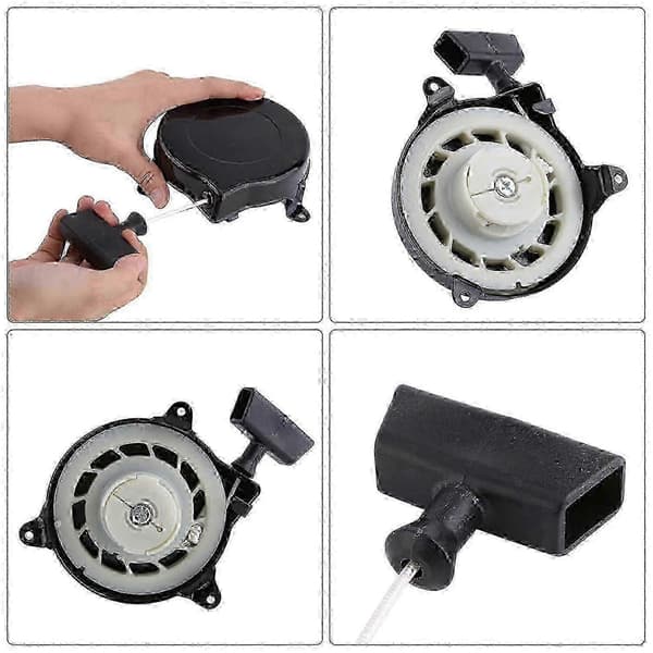 Til Briggs And Stratton 450-serien 148cc Plæneklipper Startmotor Til Briggs And Stratton Rekylstart Trækstartenhed 499706 690101 Til Bri [DB]