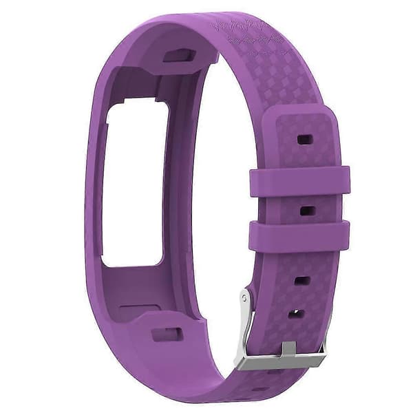 Silikone Urrem til Garmin Vivofit 1/2 - Holdbar Udskiftningsrem Purple