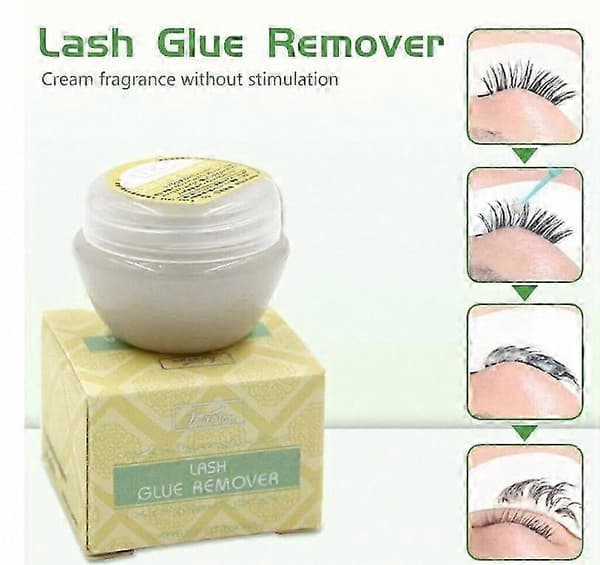 3-pack krämremover för semi-permanenta fransförlängningar, 5g vardera