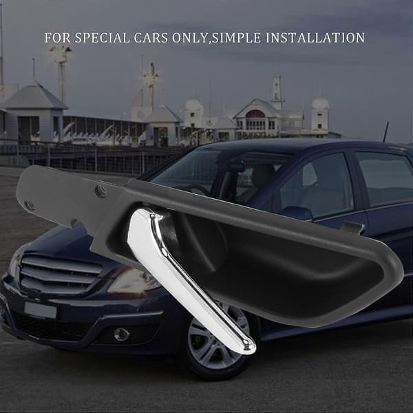 Car Inner Door Handle Trim Lever for A-Class W169 B-Class W245 08-12 A1697600961 Black  Silver