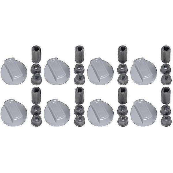 Belling Universal Vred för Spis/Ugn/Grill och Adaptrar Silver - Set om 8