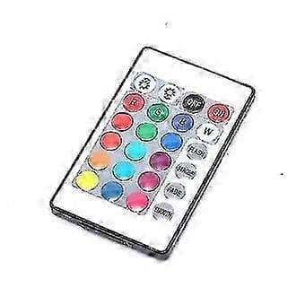 RGB LED-controller 24-tasters IR-fjernbetjening 12V DC lysdæmper til LED-strips