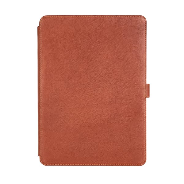 ONSALA iPad 9.7 2017/2018 Etui Ægte Læder Brun 400