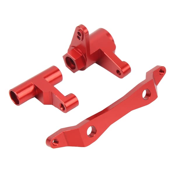 Aluminium Steering Arm Assembly, High Strength Lightweight Replacement for Redcat Racing Shredder 1/6 RC Car