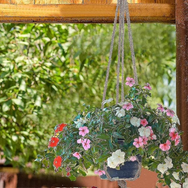 Db 6 st hängande korg, blomkruka hängande växtkruka