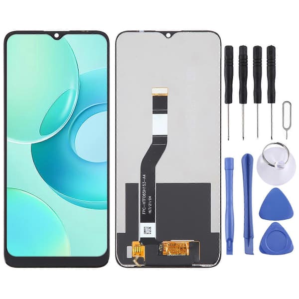 LCD-skärm för Wiko T10 med digitizer komplett enhet Not Specified