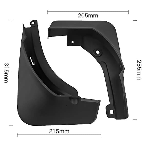 Stænkskærme til biler til ikke-2022 Stænkskærm Mud Flap Guard Splash Mud Biltilbehør Bil Styling