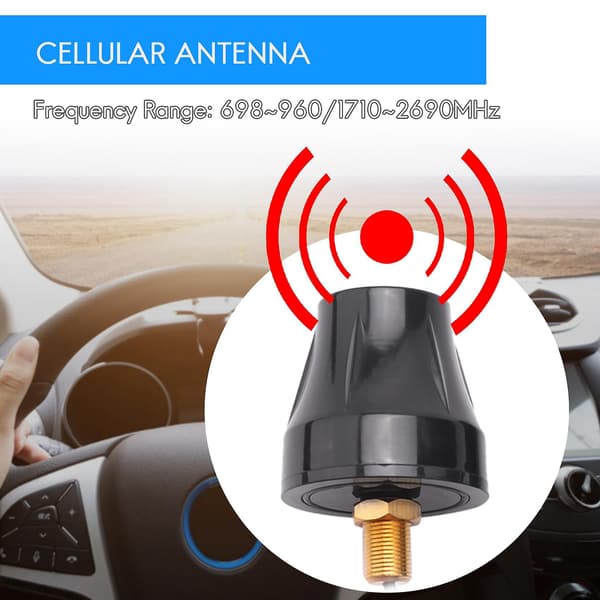 RP-SMA for Link 4G Viltkamera 10Ft Langdistanse Mobilantenne [db] black