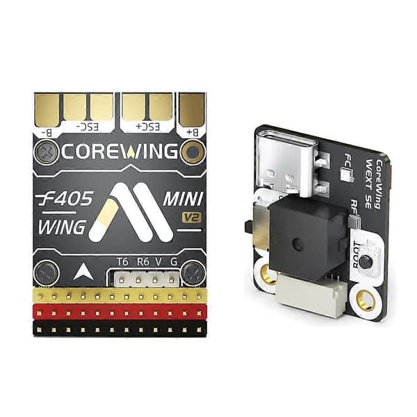 F405Mini V2 Flygkontroll för Fastvinge med Trådlös USB-expansionskort RID-funktioner för FPV DIY-delar för Fastvinge