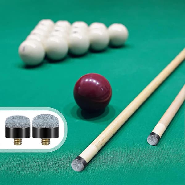 30 stk. 12 mm/13 mm Billard Kø Spids Skruespids Ferrule Erstatning Billard Po as shown
