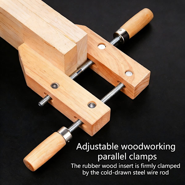 Adjustable Clamping Tool Screw Clamp with Three Handles Compatible with Reliable Performance 0.62 6inches