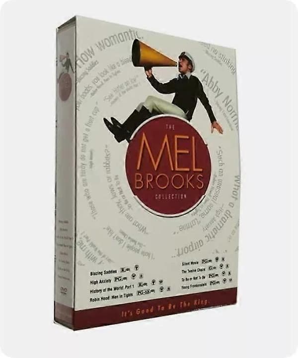 The Mel Brooks Collection 8 film (DVD, 2006, 8-Disc Set) engelsk version