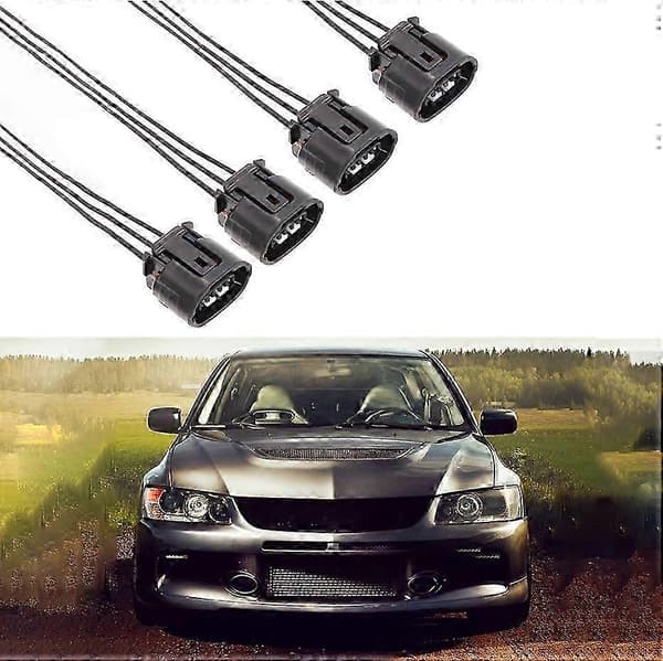 Passer til Mitsubishi Outlander Lancer 4 stk. tennspolekoblingssele black