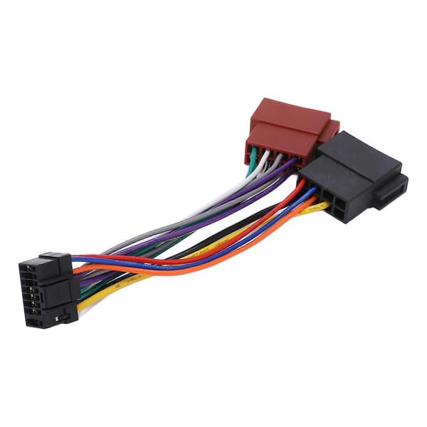 ISO-adapterkontakt 16-stift för Alpine bilstereo-kablage