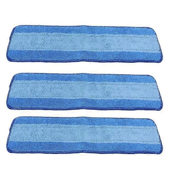 Rengjøring Moppepute Tørr og Våt Dobbelbruk Moppeklut 3 Stykker Påfyll Rengjøring Moppepute