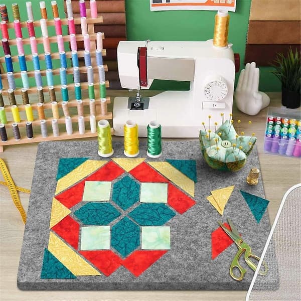 Wool Ironing Mat for Quilters, Wool Pressing Mat, Easy-to-Iron Mat that Retains Heat for Quilting and