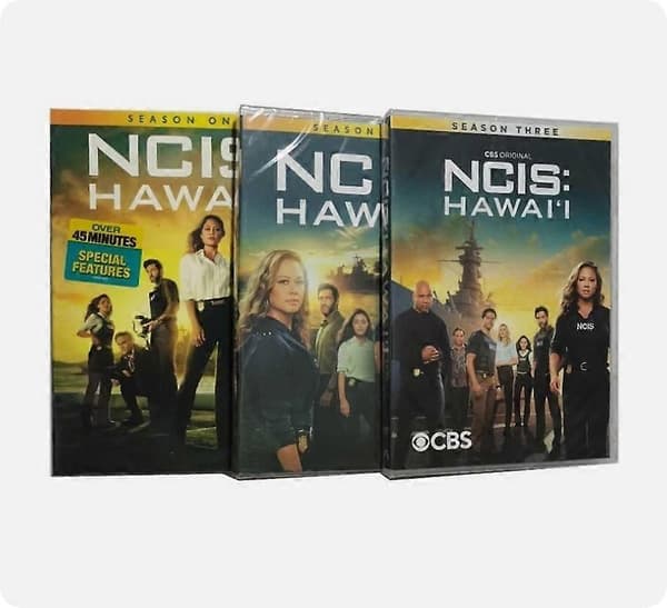 NCIS Hawaii Komplette sæsoner 1-3 (DVD 15-DISC BOX SET) engelsk version
