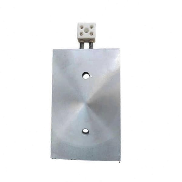 220V 1000W Støpt Aluminium Varmeplate, 200x125mm Plate Varmeelement med M12 Hull