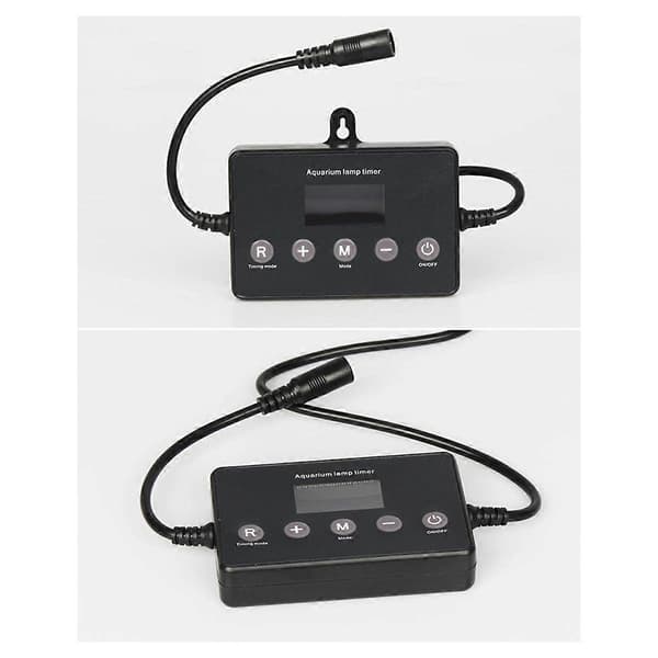 Akvarielampe Timer LED Lysdæmper Controller Solopgang Solnedgang Modulator til Akvariefisketank Intelligent Lystiming