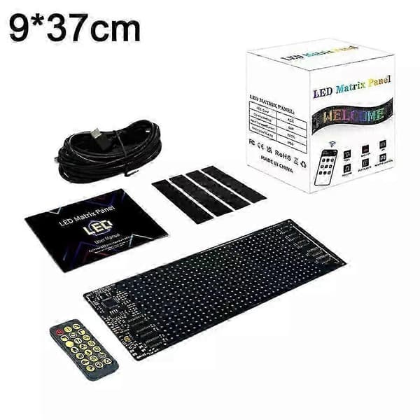 Lastebilspesifikk Devil's Eye LED-skjerm Bil Øyelys Lastebil Dynamisk LED-lampe 9.2cm