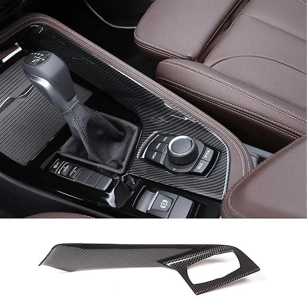 Midterkonsol Multimedia Panel Cover Trim Tilbehør Til X1 F48 2016-2021 Lhd Abs Kulfiber
