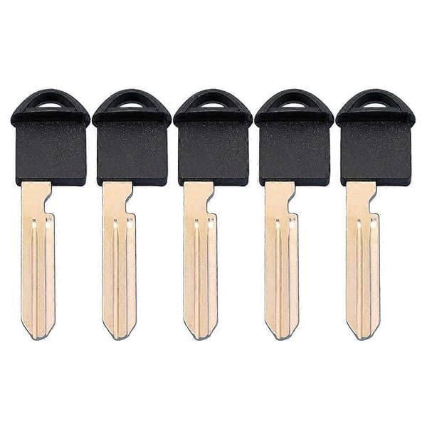 10 stk. Nøkkelblad for Nissan Altima Cube Maxima Pathfinder Rogue Erstatningsreservenøkkel