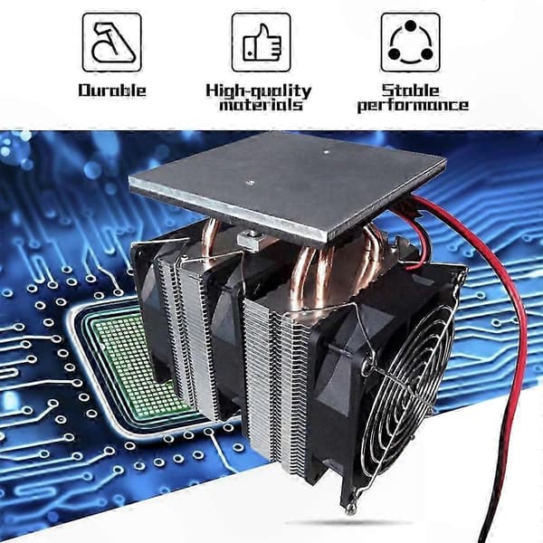 240W Termoelektrisk Køleplade til PC-kølesystem 12V Højeffekt Kølemodul Black