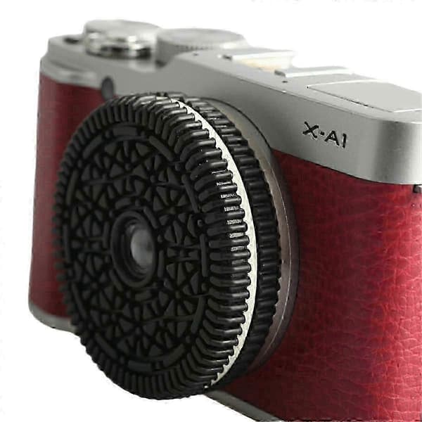 Til X Mount 32mm/F10 Pancake-objektiv til X-Mount spejlløst kamera Black