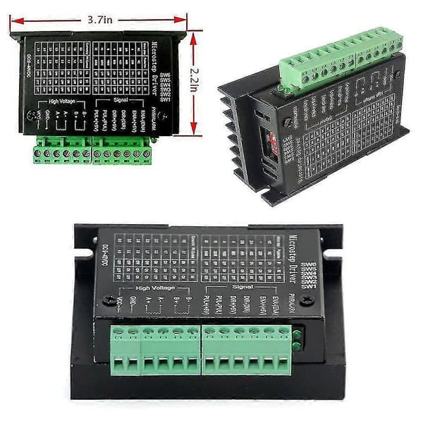 Tb6600 4a 9-42v Driver Cnc Controller Med Nema 17 Bipolar 1.7a 40n.cm Hold og Motor Montering B-dt