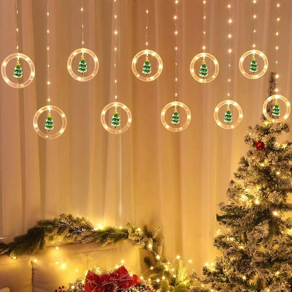 Hängande julgransljusslinga
