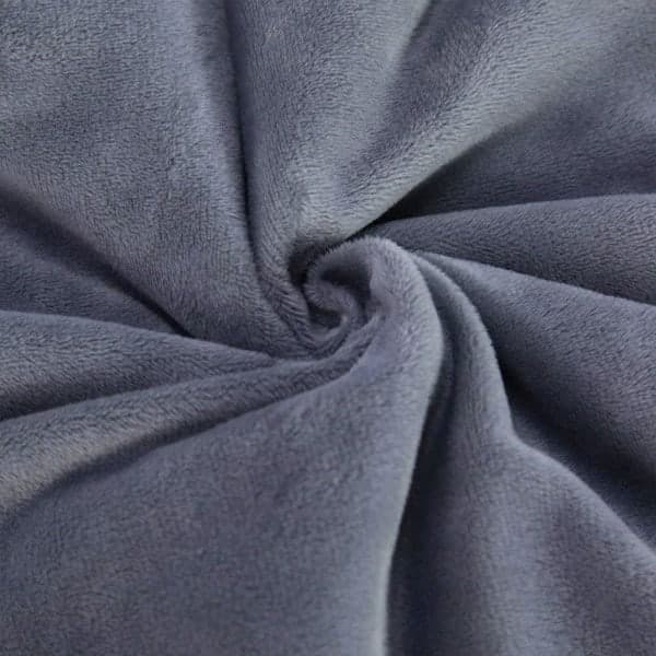 Weighted Blanket Cover Soft Breathable Quilted with Super Soft Premium Minky Dot 150 cm x 203 cm Grey