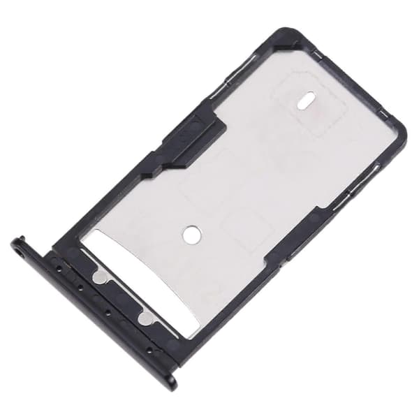 Til Lenovo K10 Note / Z6 Youth L38111 SIM-kortbakke (sort) Black