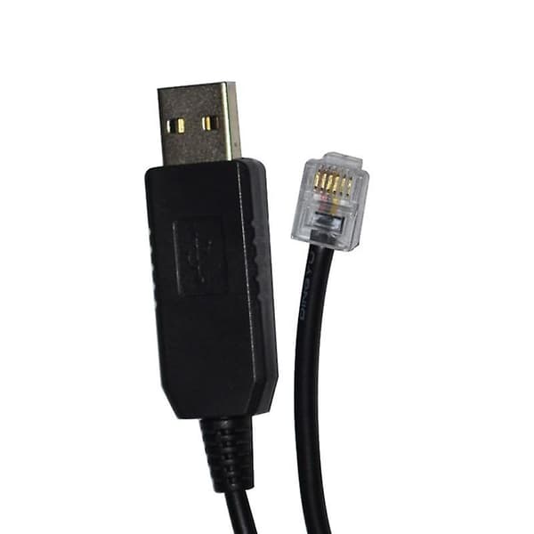 [13]USB-RJ11 RJ12 6P4C -sovitin sarjaohjauskaapeli EQMOD-kaapeli - Mount PC -käsiohjauskaapelille