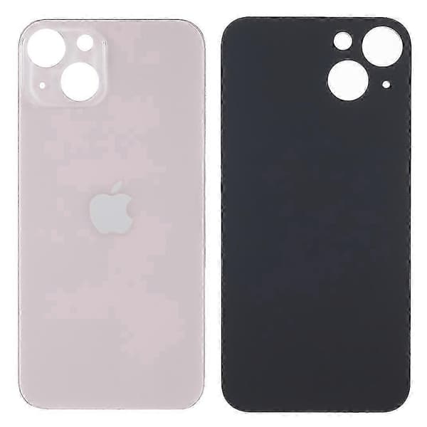 För iPhone 13 6,1 tums batterihölje reparationsdel (kameraringhål standardversion) Multicolor Style D